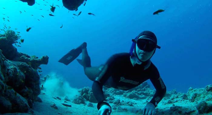 Try freediving