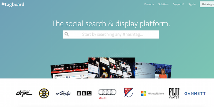 tagboard - 100 social media tools